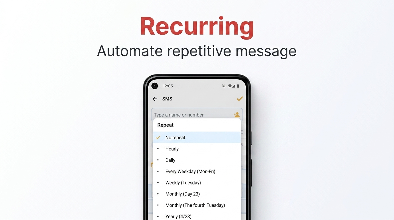 AUTO TEXT — BULK SMS SCHEDULER - Image 4