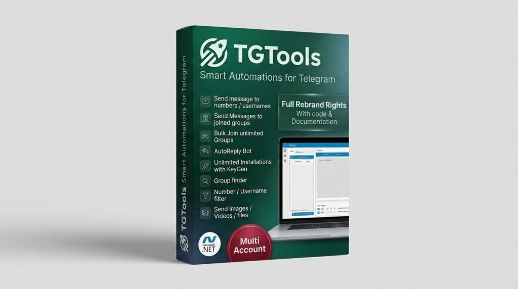 TGTOOLS -TELEGRAM AUTOMATION SUITE