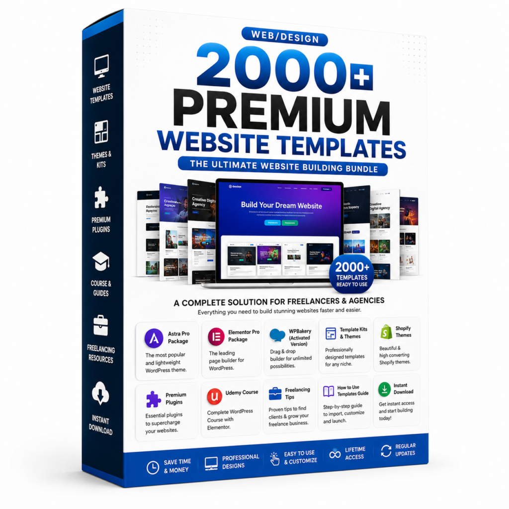 2000 Premium Website Templates